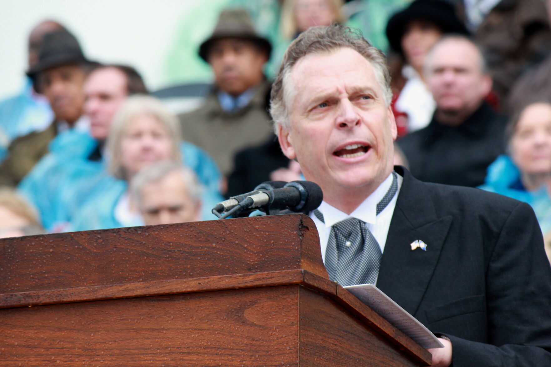 McAuliffe acceptance speech